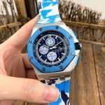 Copy Audemars Piguet Royal Oak Offshore Blue Camouflage Watches